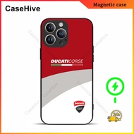 Classic Ducati Corse Phone Case for iPhone 17 Pro Max / iPhone 16 Pro Max / 15 Pro Max / 13 / Samsun