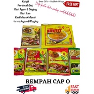 🔥READY STOCK🔥 SERBUK REMPAH CAP O ORIGINAL KEDAH / IKAN / AYAM / DAGING / SEAFOOD / DAN SERBUK KUNYIT