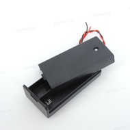 2AA 2XAA 3V Black Battery Storage Case Box Holder Connector ON/OFF Switch With Lead Wire  MYA1