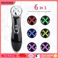 DECINIEE 6 In 1 RF&amp;EMS Radio Mesotherapy Electroporation Face Lifting Massager Photon Beauty Equipment Skin Rejuvenation Wrinkle Removal