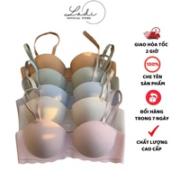 LADI Women's Bra with Ventilated Molded Rubber without underwire and padded hands to enhance the sed