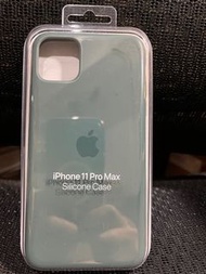 二手 iPhone 11 Pro Max Silicone Case Pine Green 矽膠護殼軍綠色 iPhone 12 Pro Max 128GB 256GB 512GB