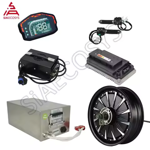 SiAECOSYS QSMOTOR 12inch 3000W 48V 74kph Hub Motor with EM100SP controller and kits for electric sco