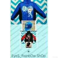 ✵❇ↂCOMBO TOPI + BAJU KANAK-KANAK BOBOIBOY HALILINTAR DAN AIS BIRU PRINTED GAMBARbest quality