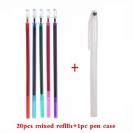 20Pcs Color Water Wipe Marking Pen Core DIY Cross Embroidery Pen Core Water Soluble Marking Pen Disa