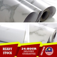 [30CM*2.0M] Marble Series PVC Self Adhesive Decor Wallpaper Waterproof Furniture House Sticker