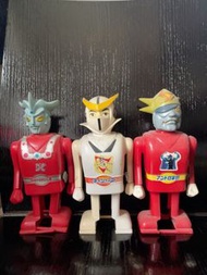 《雷歐奧特曼》《再造人卡辛》（新造人間）發條玩具可動無盒 1.雷歐奧特曼.新造人間卡辛.アンドロ軍団