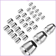 YYZJJ 30Pcs Round Wedges Set Hammer Wedges 8mm 10mm 12mm Axes Handle Reinforcement