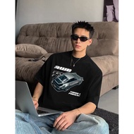 External Oversized T-shirt for Men and Women, Unisex Distro T-shirt, Cotton 24s Rwb