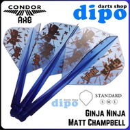 CONDOR AXE GINJA NINJA (Matt Champbell Flight) 【 Standard 】- CONDOR AXE Darts Flight (Hard Material)