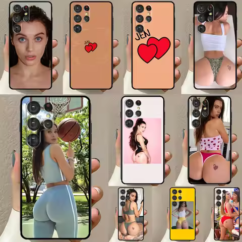 Lana Rhoades Case For Samsung Galaxy S23 S21 S22 Ultra S8 S9 S10 Note 10 Plus Note 20 Ultra S20 FE C