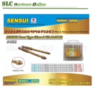 SENSUI Japan Quality Glass Tile Concrete Drill Bit 6mm 8mm 10mm 12mm / Mata Gerudi Tebok Mozek Jubin