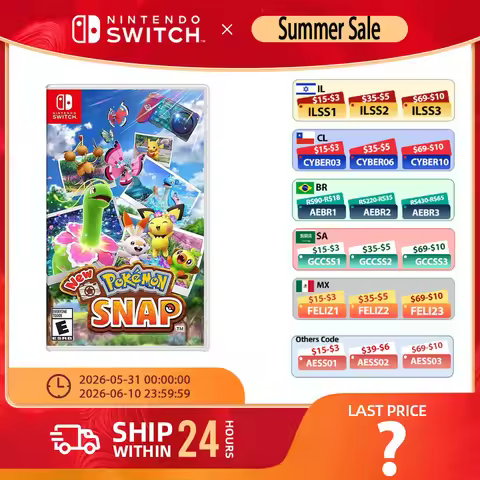 New Pokemon Snap - Nintendo Switch Game Deals 100% Official Original Physical Game Card Simulation G