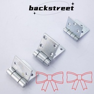 BACKSTREET Door Hinge, No Slotted Heavy Duty Steel Flat Open, Creative Soft Close Folded Interior Wooden  Hinges Furniture Hardware Fittings