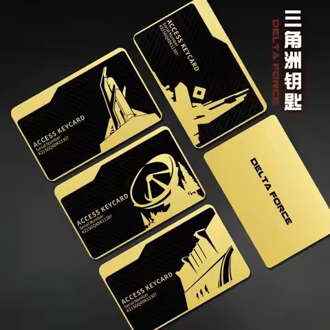 Delta Force Game Metal Card NFC Activate Mobile Game Function President's Lounge Delta Action Game P
