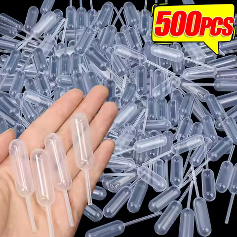500/50x 4ml Disposable Mini Jam Dropper Cupcake Sauce Squeeze Transfer Pipettes Dropper Dessert Stuf