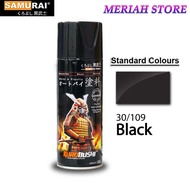 Samurai 30 / 109 Black Standard Colour Aerosol Spray Paint 400ml