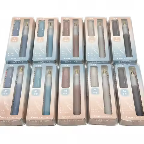 Pilot Kakuno ‘Madoromi’ Limited Fountain Pen Smiley Nib,Stylish&Ergonomic for Kids,Perfect for Begin