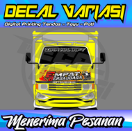 STIKER KABIN DEPAN SIKER KACA STIKER BISA REQUES STIKER KABIN DEPAN TRUK RAGASA STIKER TRUK RAGASA