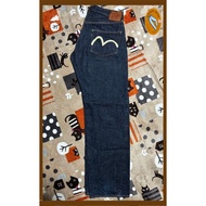 Evisu jeans NO.1 2000 38x35 Black selvedge