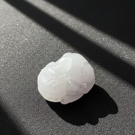 冰種翡翠貔貅 | 戒面 | 天然緬甸玉翡翠A貨 | 送禮