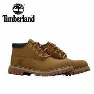 Timberland Nubuck Leather Wheat Yellow Mid-Cut Anti-Fatigue Outdoor Classic High-Cut Boots 3646 UBG0