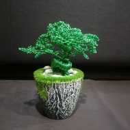 Green Wire Bonsai Tree