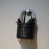 YSL Bucket Bag Saint Laurent Quilted Bucket Bag Daigou Grade Original Leather Diamond Quilted Sheeps