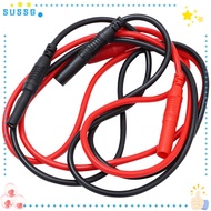 SUSSG 1/2pcs Male-to-Female Banana Plug, Silicone 100CM/ 39.37inch Meter Test Lead Extension, 4mm CA