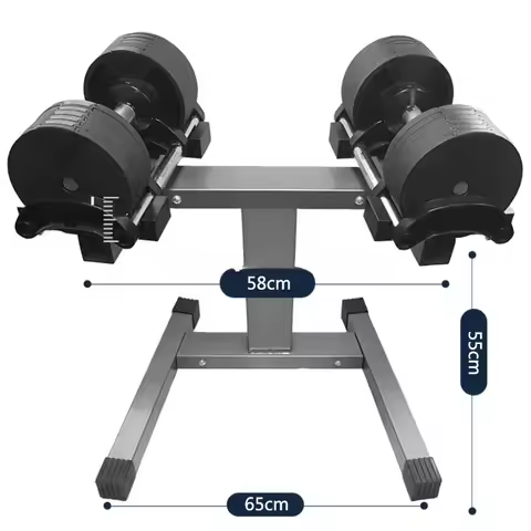 Cheap 24kg 36kg 40kg Adjustable Dumbbell 2kg Increments Weight Lifting Dumbbells Gym 4.5kg Increment