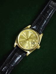 勞力士Rolex Daydate香賓金鑽面 18038