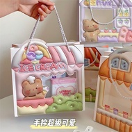 Children's Day Three-Dimensional Cartoon Bear Bunny Gift Bag Gift Bag Birthday Gift Cute Creative Wholesale Tote Bag