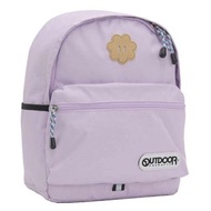 日本直送 Outdoor Product 淺紫色 花花 兒童 Backpack 書包 背囊 背包