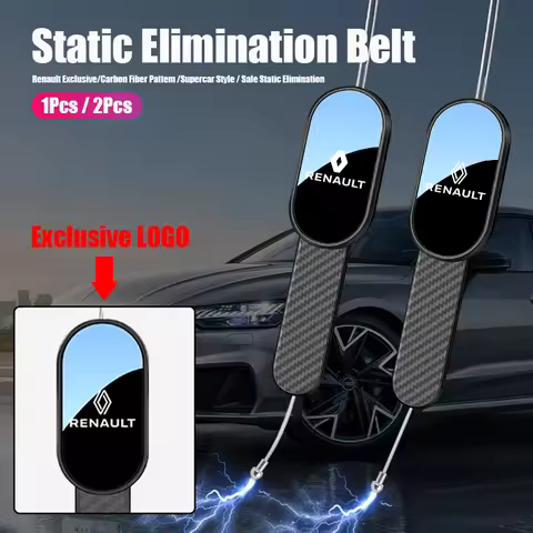 Car Anti-Static Earth Strap Auto Exhaust Pipe Static Belt For Renault Clio Sandero Captur Megane R5 