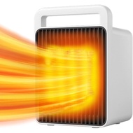 Portable Space Heater Small Space Heaters for Indoor Use,Mini Heater for Office Desk 900W Safe and Q