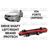 KIA FORTE (4SPEED) DRIVE SHAFT LEFT/RIGHT BRAND PROTECH