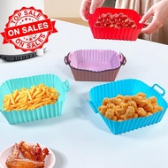 Reusable Silicone Air Fryer Liners Non Stick Kitchen Air Cooking Air Fryer Fryer Basket C9