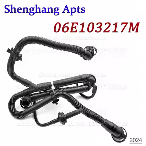 Cylinder Head Cover Crankcase Breather Vent Hose Assembly 06E103217M 06E103217G For Audi A4 B7 2005-
