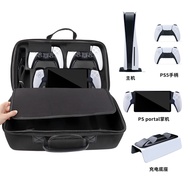 P PS5 SLIM Mini Host Streaming Handheld Storage Bag P5 Slim Storage Bag EVA Hard Shell Storage Acces