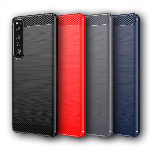 For Sony Xperia 1 IV Case Xperia 10 1 IV Cover Shockproof Soft Silicone Bumper Case For Sony Xperia 
