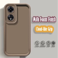 Oppo A97 5G Skin Friendly Soap Camera Protection Soft Silicone Fine Matte Anti-fingerprint Phone Cas