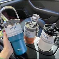NEW Tyeso 3rd Generation Tumbler with Handle & Straw Flask Tumbler Stainless Steel Water Bottle Boto