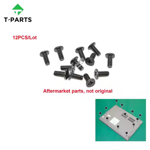 12Pcs/Lot New Screws For IdeaPad L340-15IRH L340-15API L340-15IWL Bottom Case Lower Case Base Cover