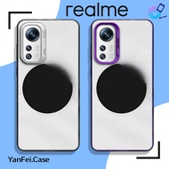 Hot coal briquets simple Realme universal mobile phone case high-end Realme mobile phone case anti-d
