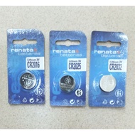 BATTERY RENATA CR2016/CR2025/CR2032