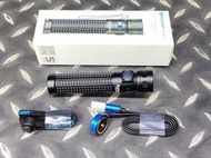 【我愛杰丹田】OLIGHT 指揮家 Pro Baton Pro 2000流明 電量提示磁充 S2R 手電筒 黑OL-18