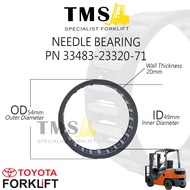 Part Number 33483-23320-71 Needle Bearing Forklift TOYOTA 7FD20/25/30 8FD20/25/30