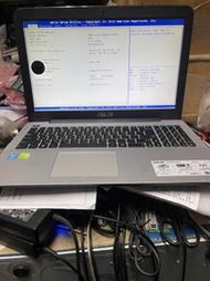 零件機ASUS華碩(NBE4龍)X555L 15.6吋i5-4210U筆記型電腦....面板有壓痕,也抓不到硬碟及光碟機