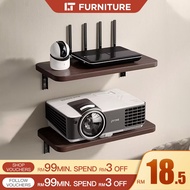 Wifi Router Shelf Floating TV Box Top Shelf DVD Player Rack TV Rack Wall Modem Holder Wall mount Dec