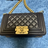 CHANEL LEBOY 20  LAMBSKIN.小號